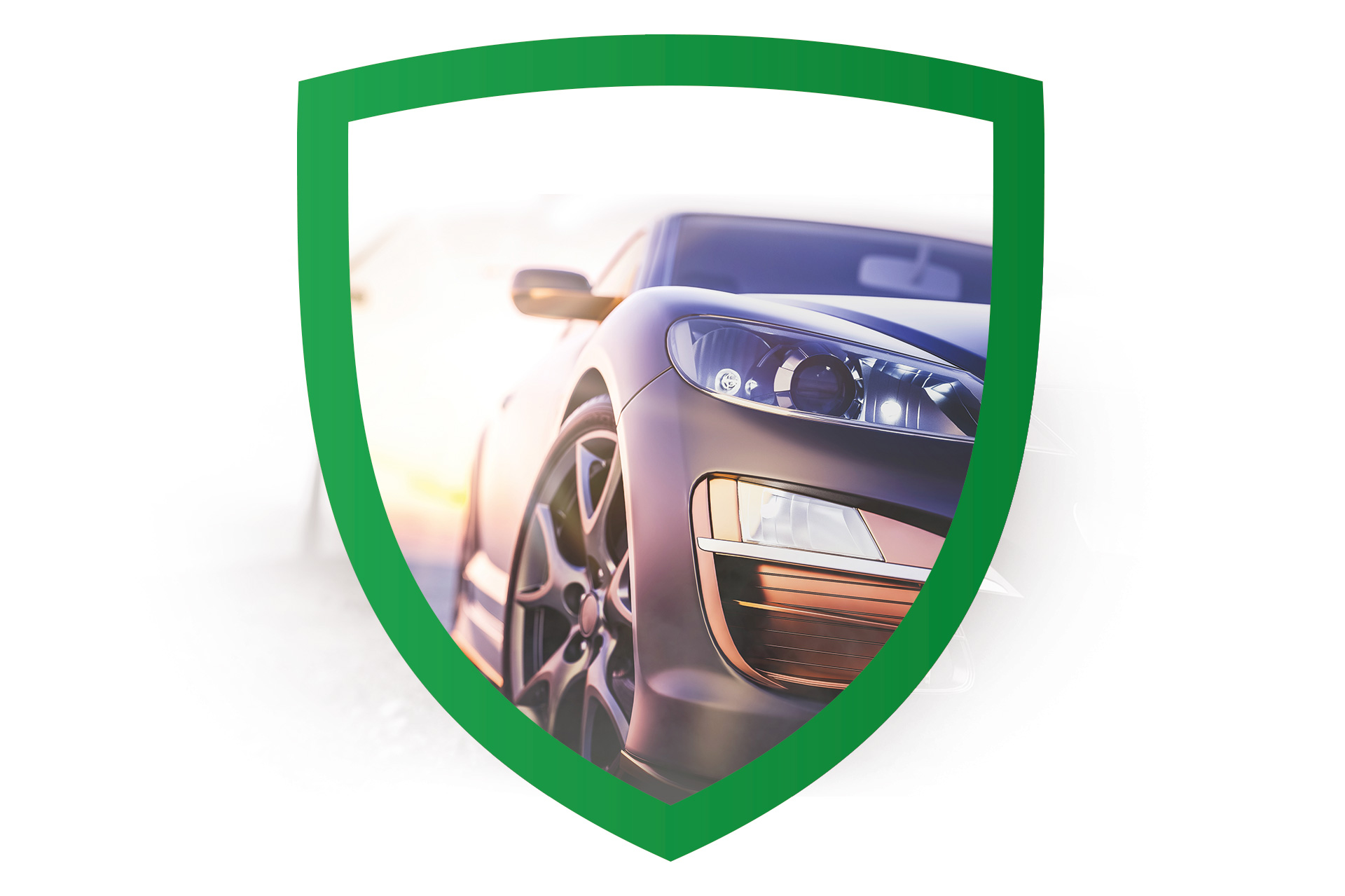 czarny samochód ubezpieczenie komunikacyjne